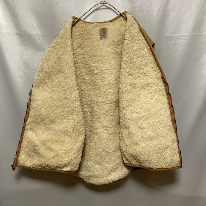 60's Carhartt カーハート ボアベスト キャメル XXL ダック地 - メルカリ