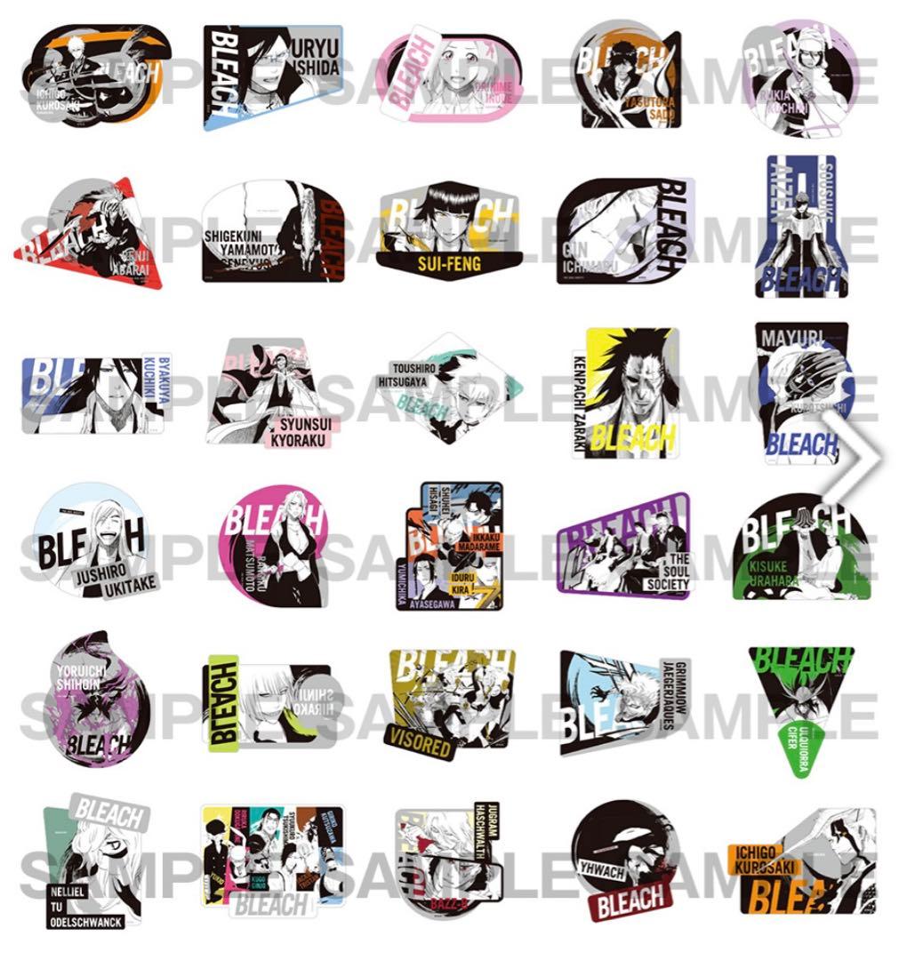 BLEACH ポップアップ オリジナルステッカーコレクション 朽木白哉