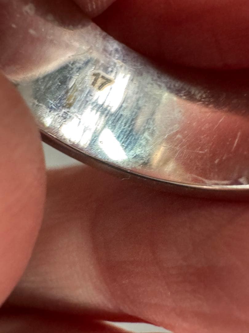 11.4g GUCCI 750 K18WG アイコンリング GG ワイド　17号