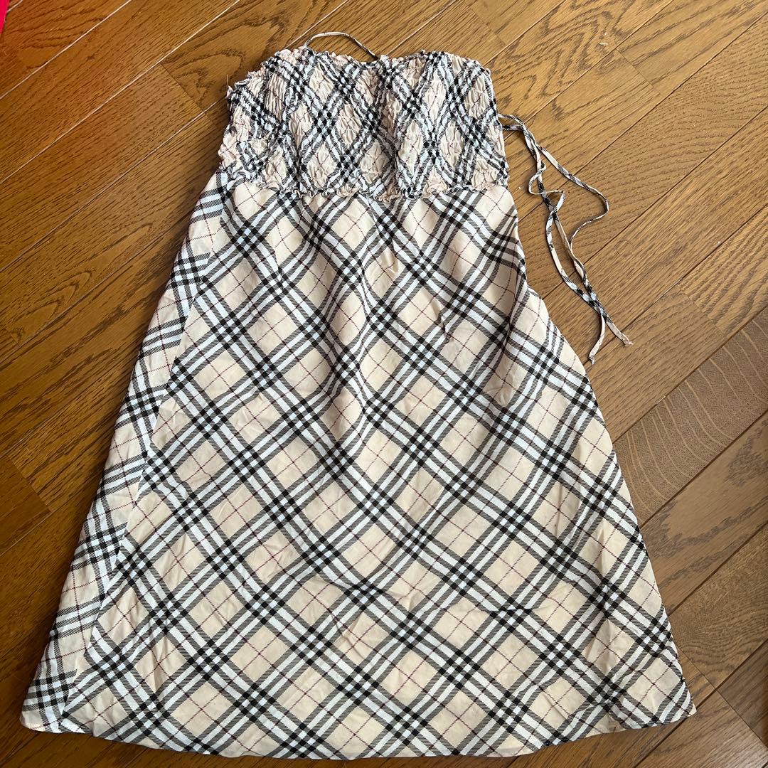d*3様 BURBERRY チェック柄 キャミソール 36
