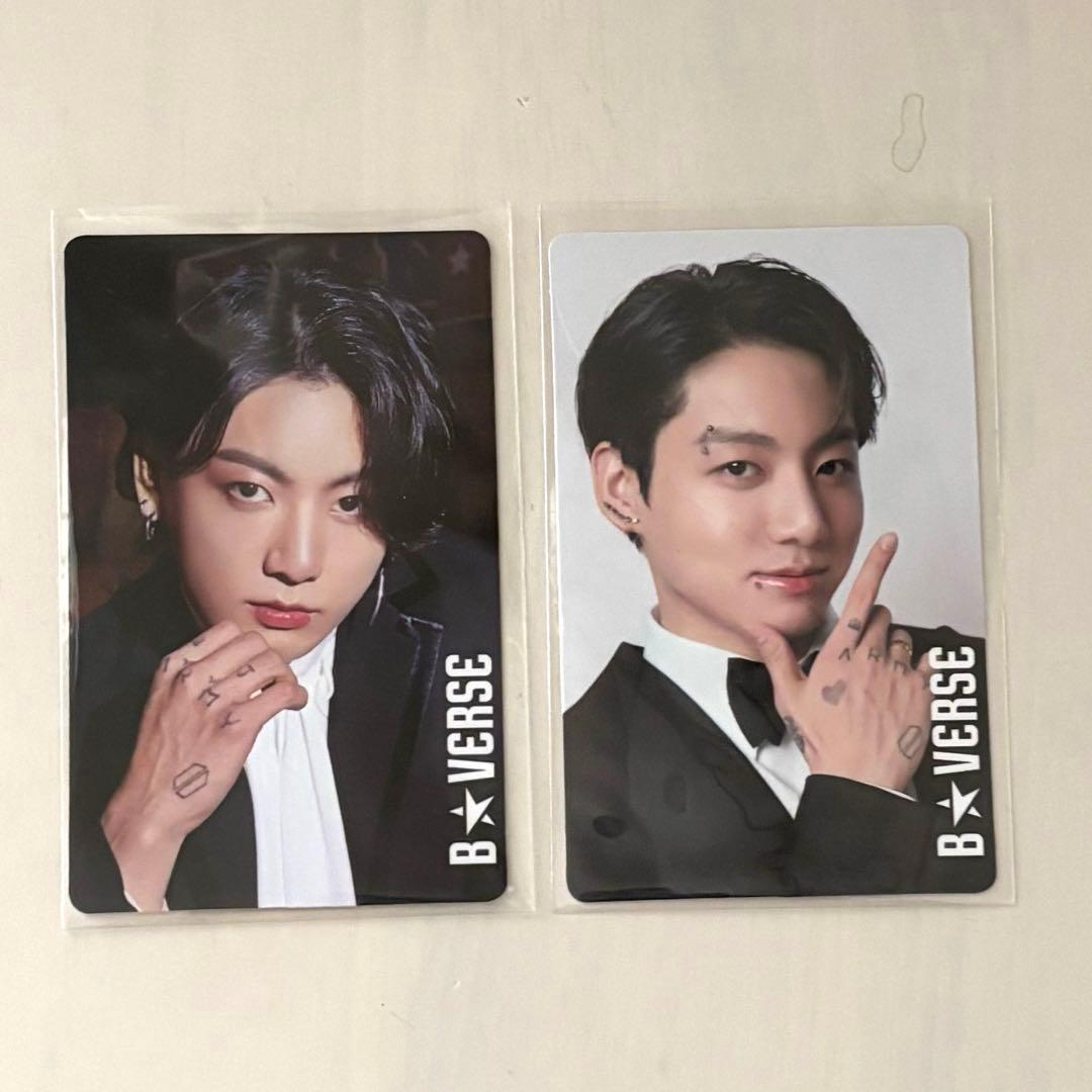 B★VERSE JUNGKOOK ジョングク トレカ 2枚セット
