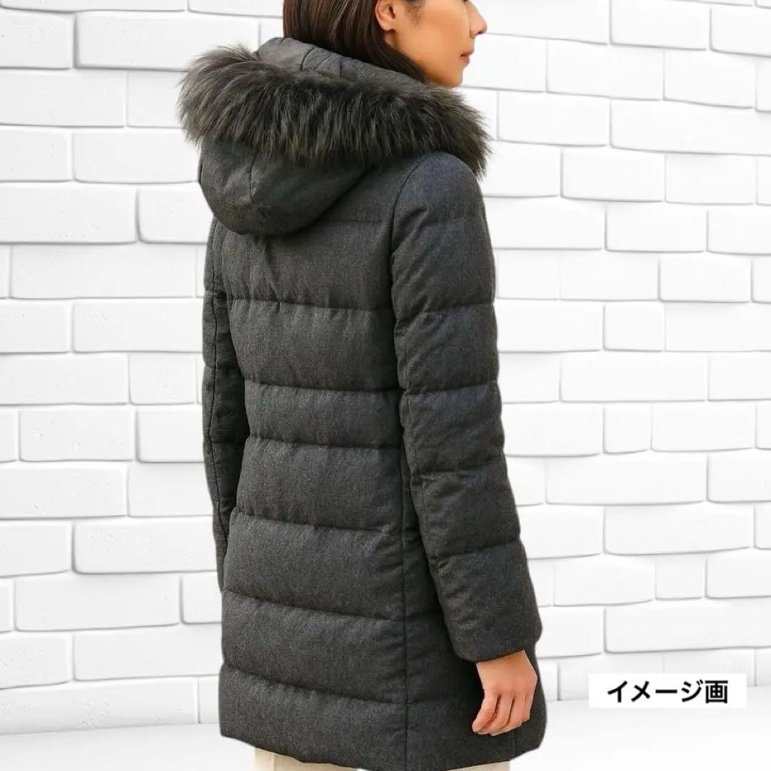 DUVETICA/デュベティカ ダウンロング カシミヤ ラクーンファー脱着