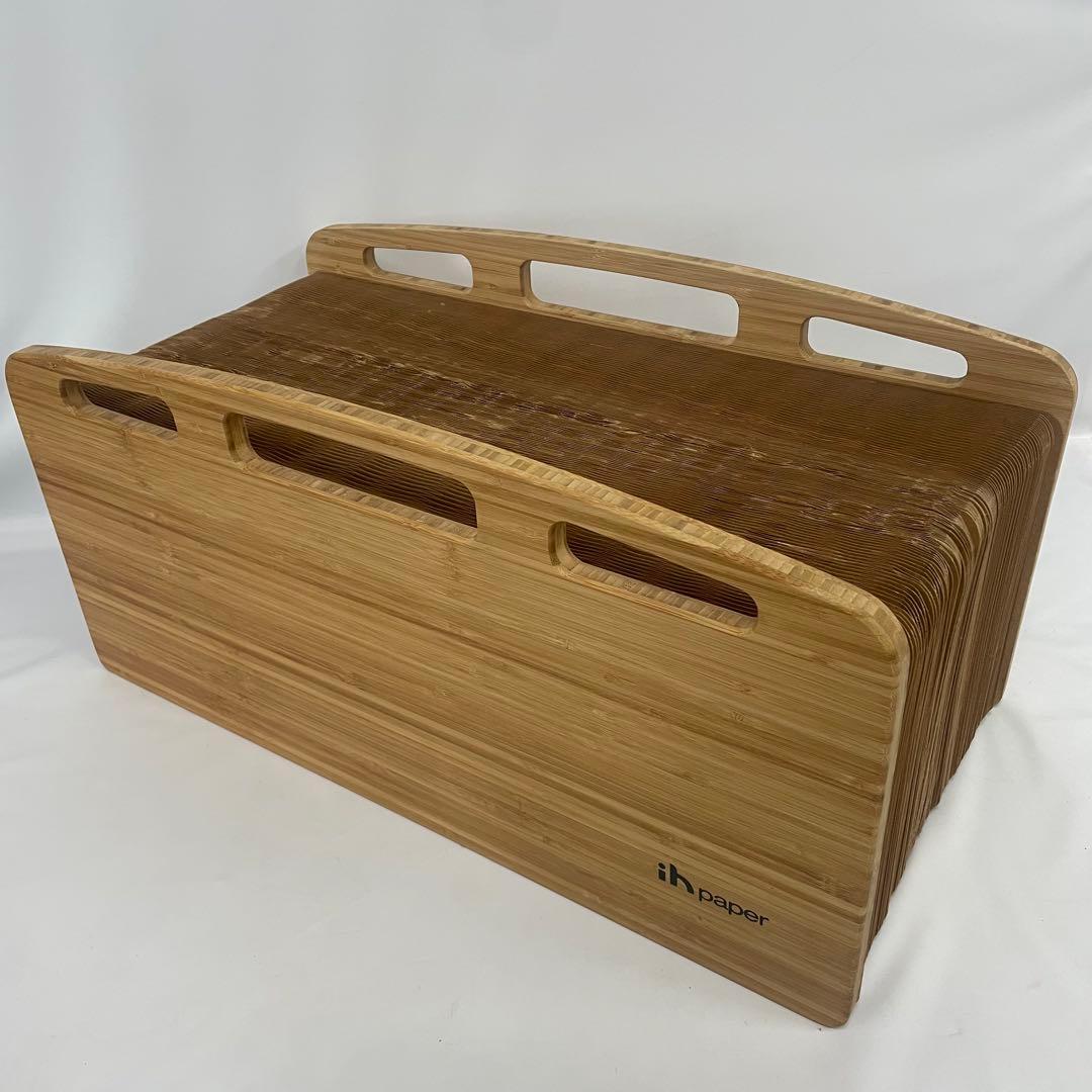 ih paper アコーディオンベッド 折り畳みベッド 幅57cm シングル