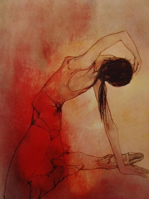 ジャン・ジャンセン、「練習１」、希少、高級額装・画集画、状態良好