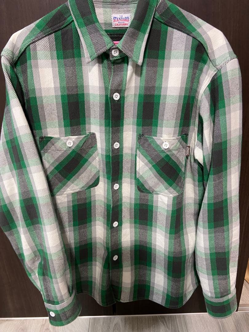 スタンダードカリフォルニア　ネルシャツ　ロンハーマン STANDARD CALIFORNIA（スタンダード カリフォルニア） スタンダード