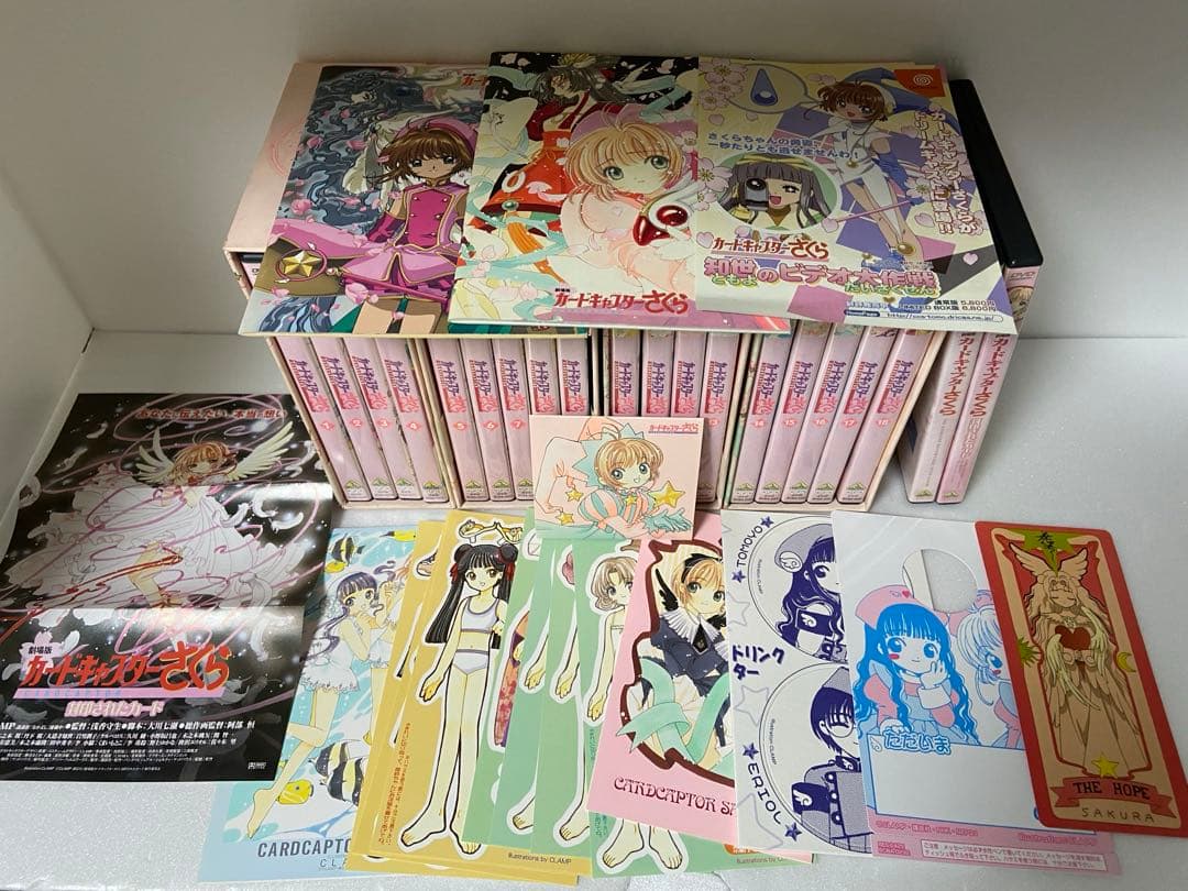 カードキャプターさくら DVD テレビ版 全18本 劇場版 2本 特典付 セット