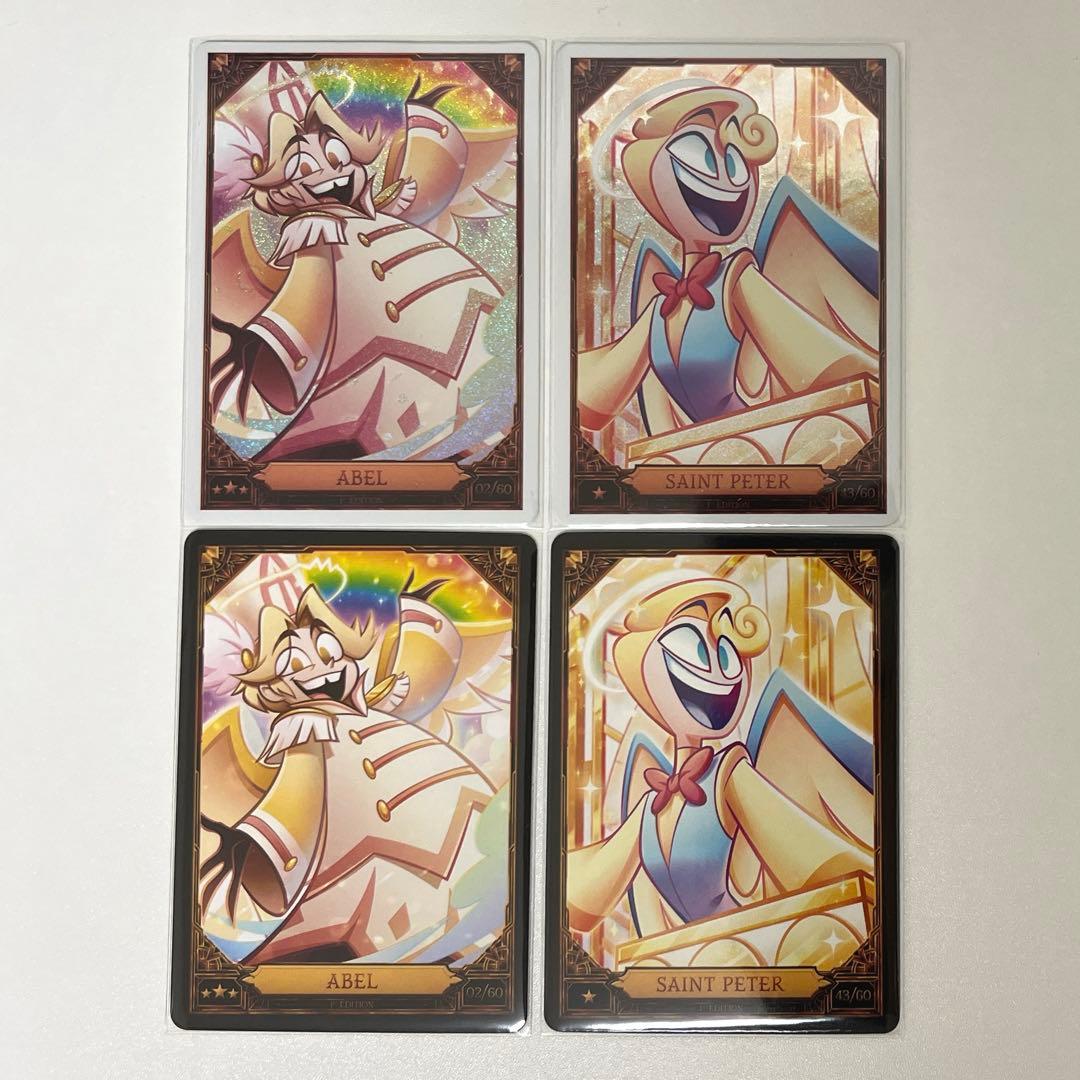 ハズビンホテル　シーズン2 トレカ　アベル　ピーター　4枚セット