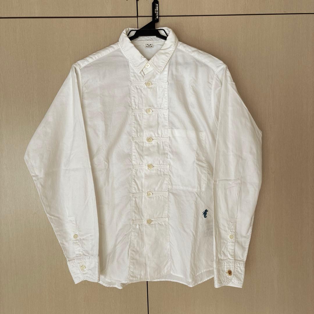 杉ちゃん　45R 908 薄オックスフォード エイトノットシャツ