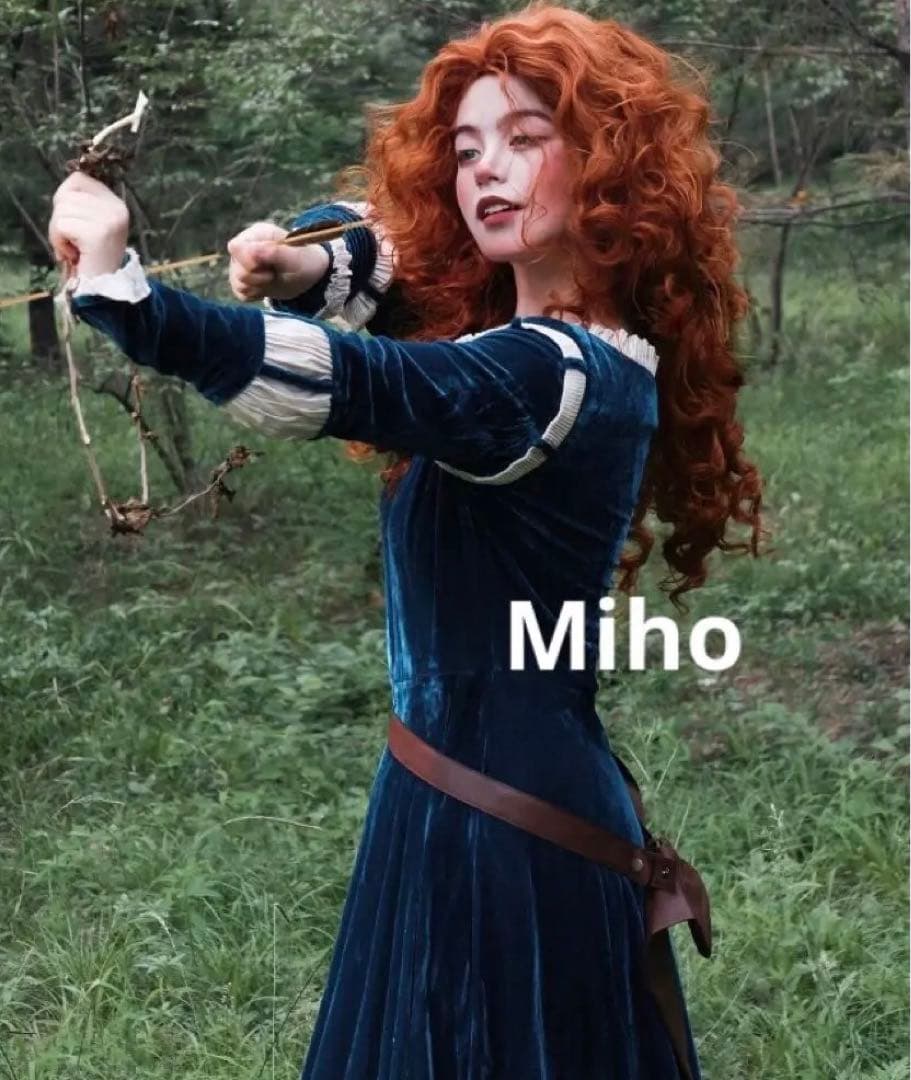 ディズニー メリダとおそろしの森 メリダ 大人 コスプレ Dハロ - メルカリ