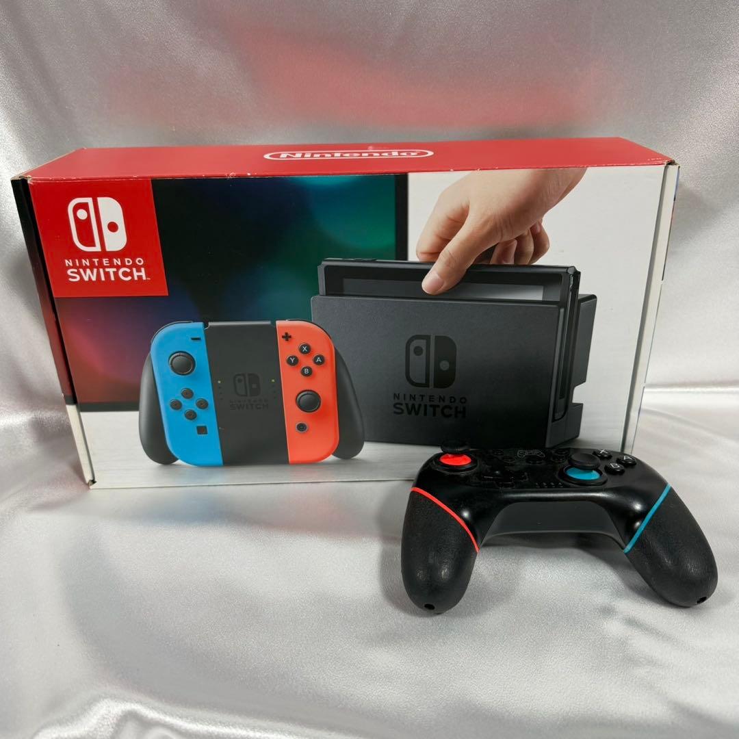 ジャンクNintendo Switch ネオンブルー・ネオンレッド