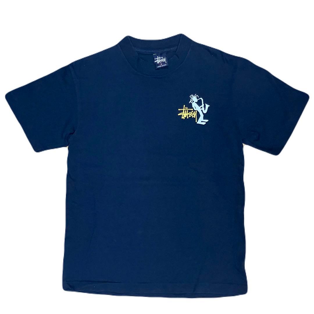 90s OLD STUSSY 紺タグ アメリカ製 シャドーマン Tシャツ USA - メルカリ