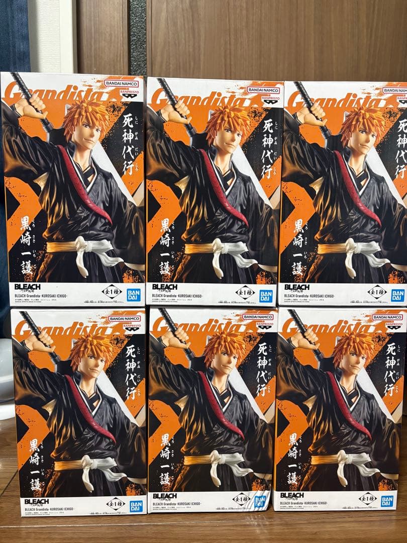 BLEACH Grandista 黒崎一護 フィギュア 6体セット