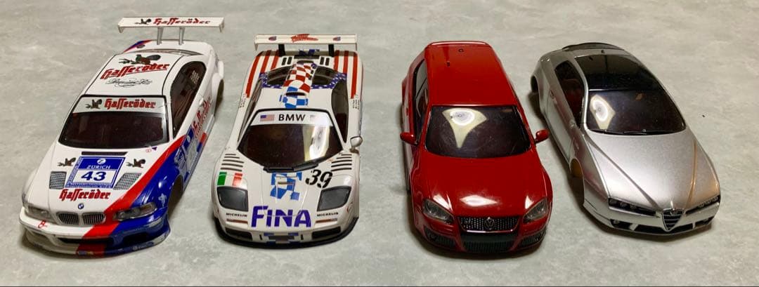 京商 ミニッツ ボディ4セット BMW アルファロメオ ワーゲン SUV