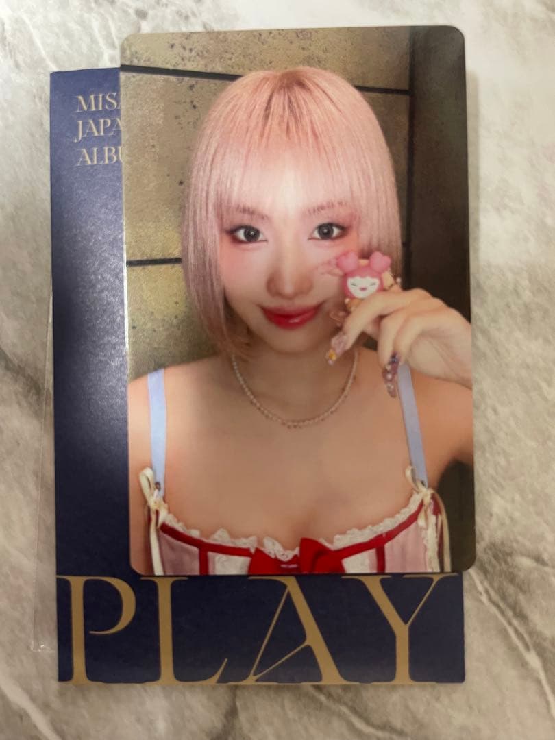 MISAMO リスニングパーティー　限定トレカ　入場者特典　モモ