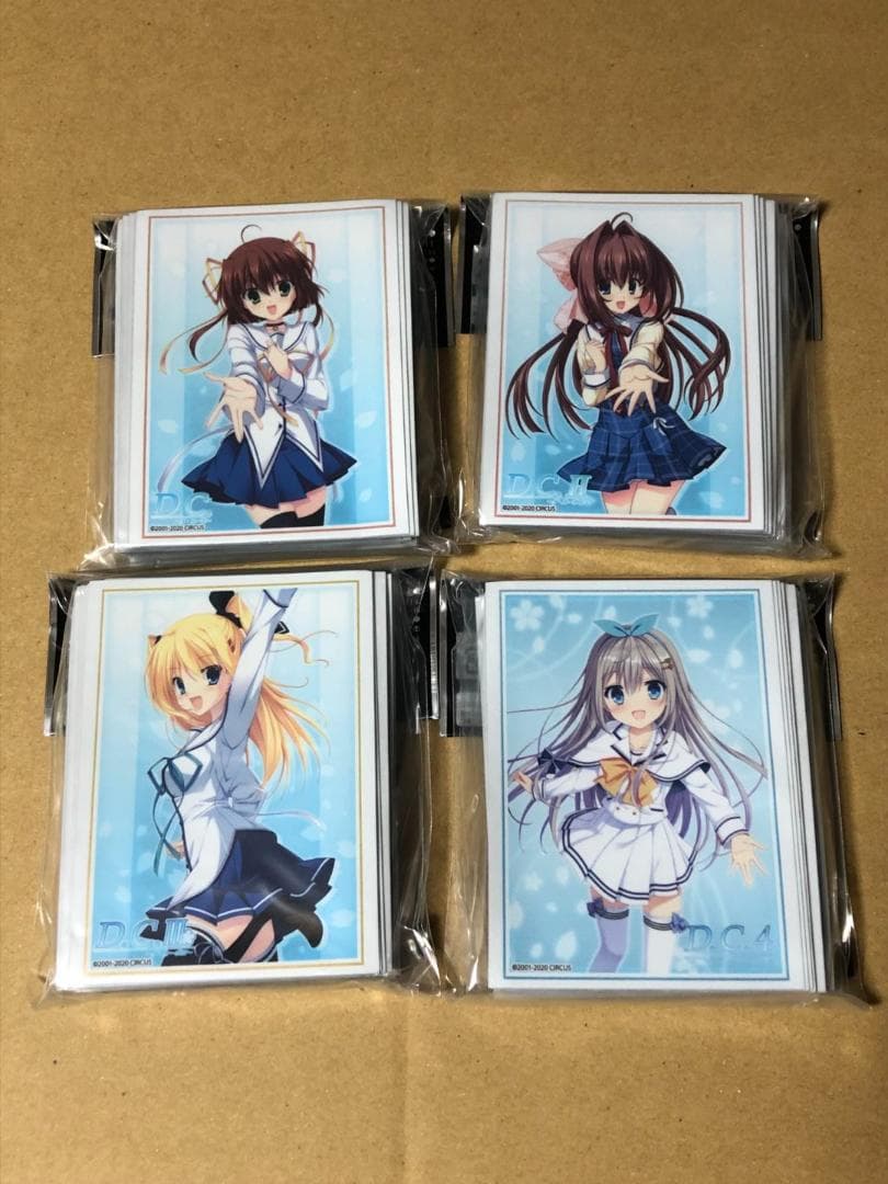 D.C.　ダ・カーポ　スリーブ4種セット