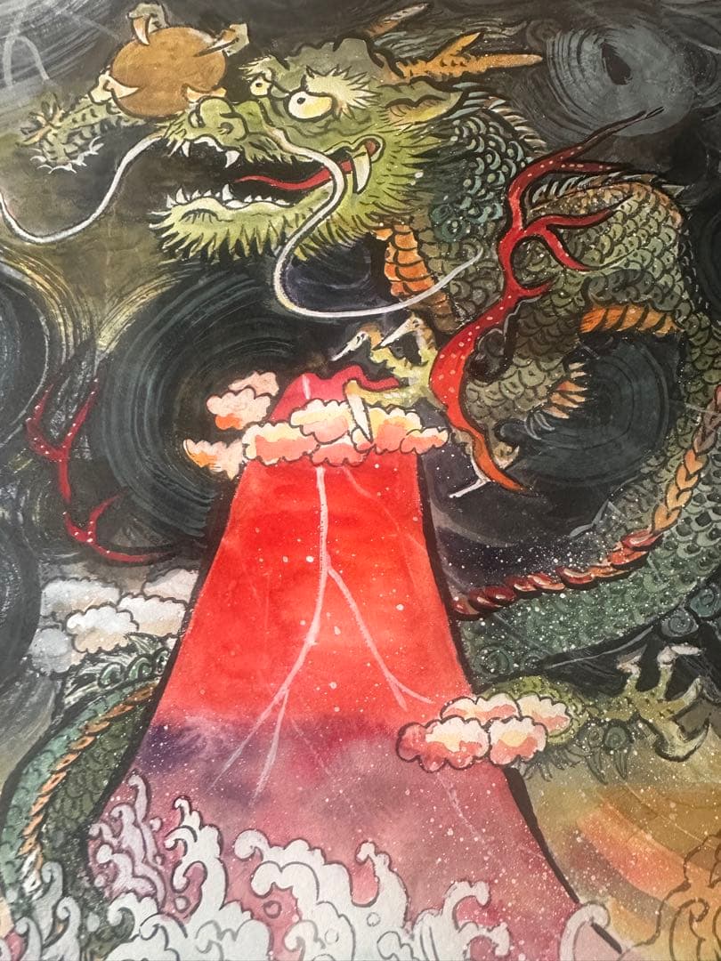 龍の絵画♡額縁おまけ