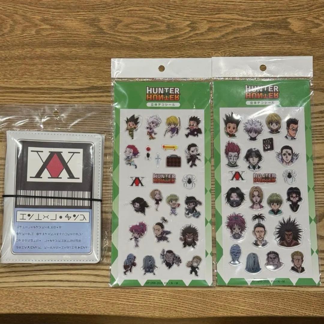 HUNTER×HUNTER シール帳 シール2点セット しまむらコラボ - メルカリ