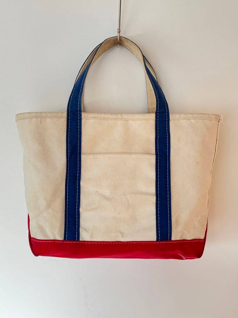 【激レア】90's エルエルビーン ボートアンドトート M トリコロールカラー