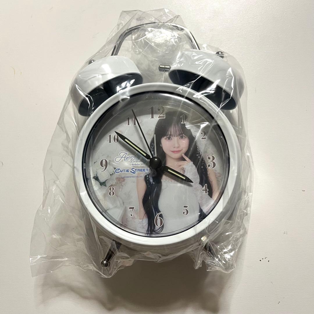 CUTIE STREET きゅーすと 増田彩乃 すきくじ ボイス入り目覚まし時計