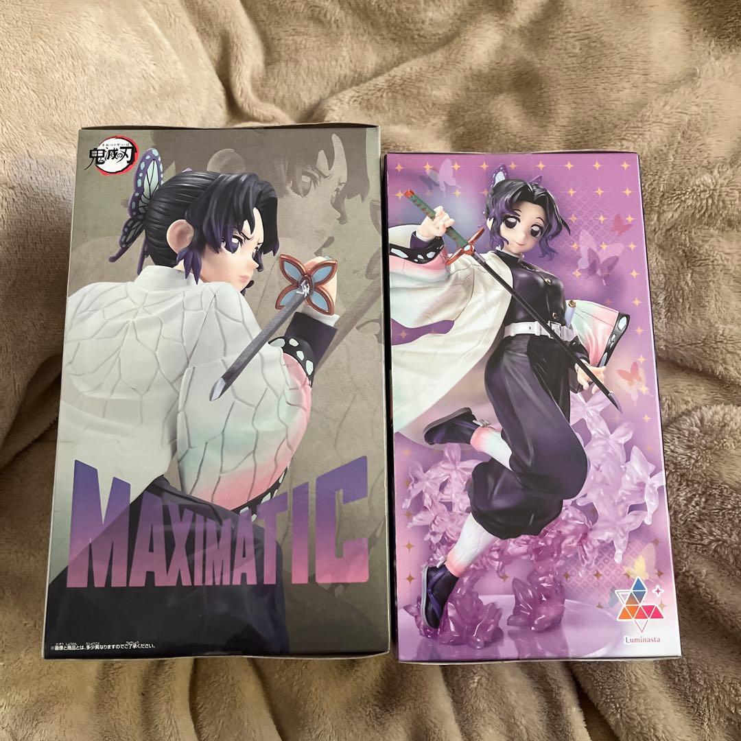 鬼滅の刃 胡蝶しのぶ 栗花落カナヲ フィギュア まとめ売り ルミナスタ