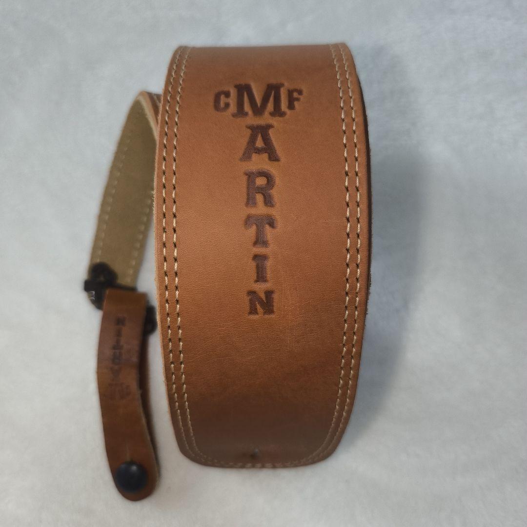 Martinマーチン レザーギターストラップ(ネックストラップ付き)　アコギ