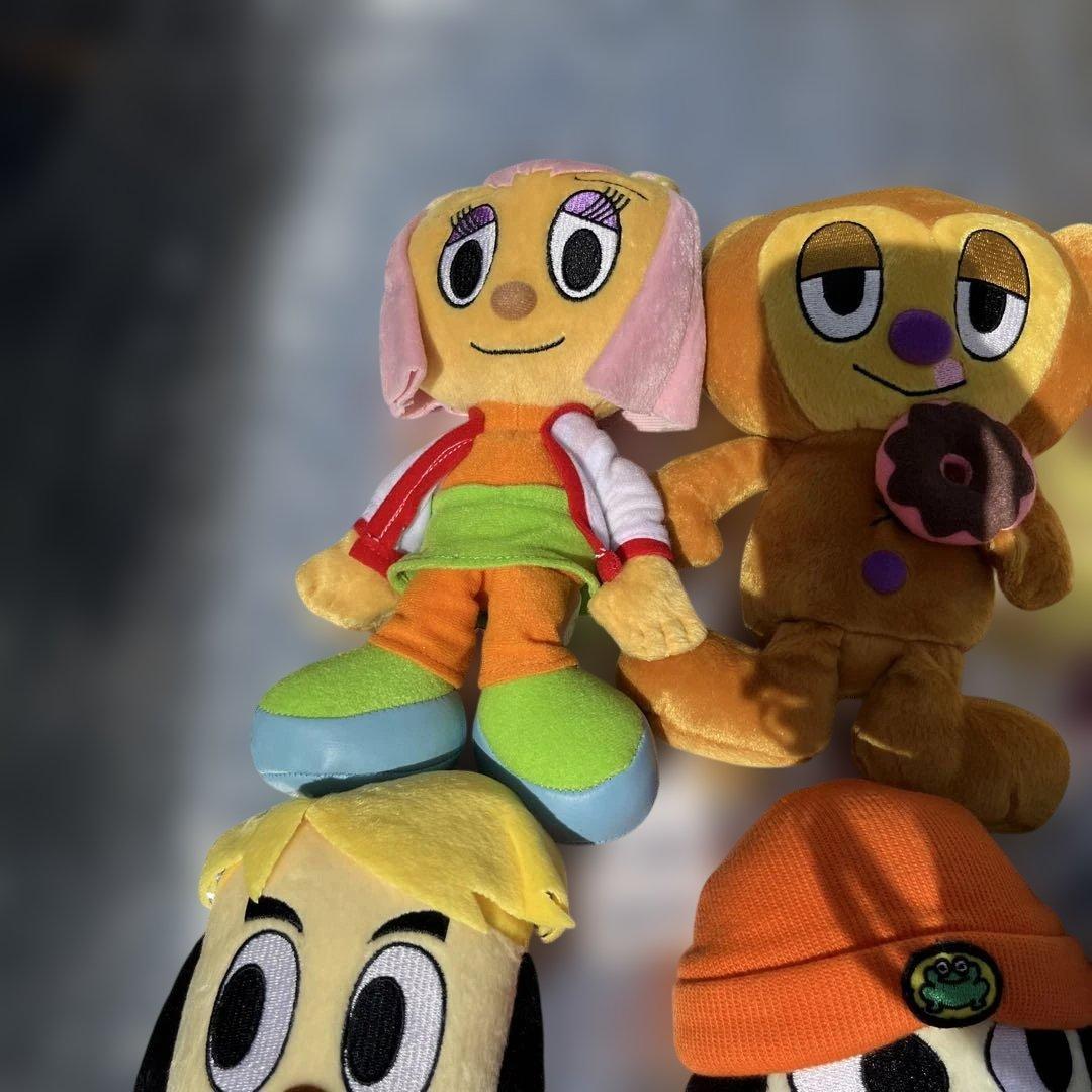 レトロ 当時物 パラッパラッパー ぬいぐるみ6体セット タカラ 2001