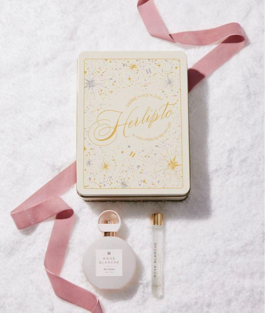 香水(女性用) Herlipto HOLIDAY ROSE BLANCHE CAN BOX