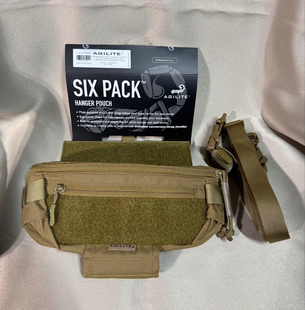 【新品・実物】 AGILITE (アジライト) プレキャリ用ポーチ　タンカラー