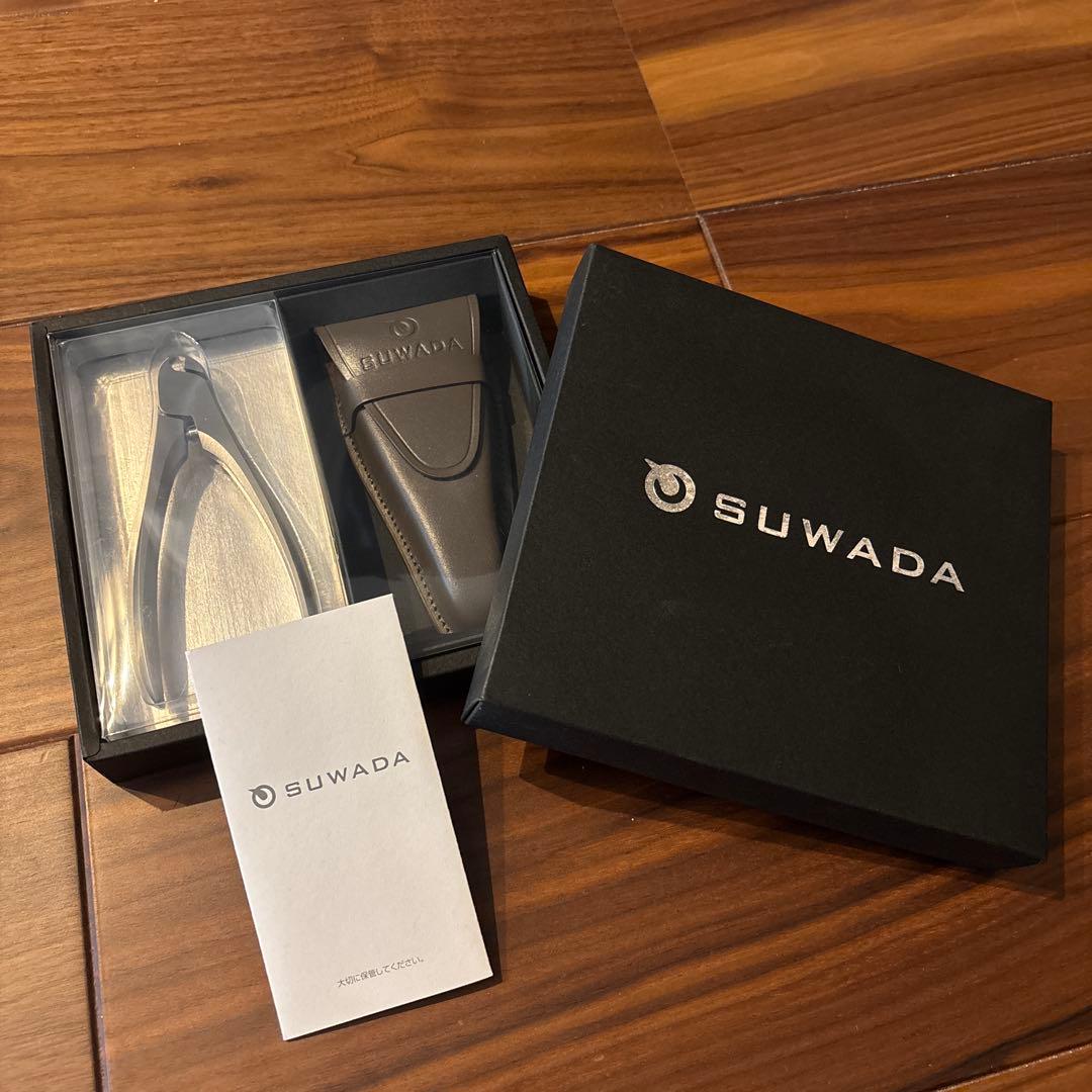 【新品未使用】SUWADA 爪切りセット レザーケース付き