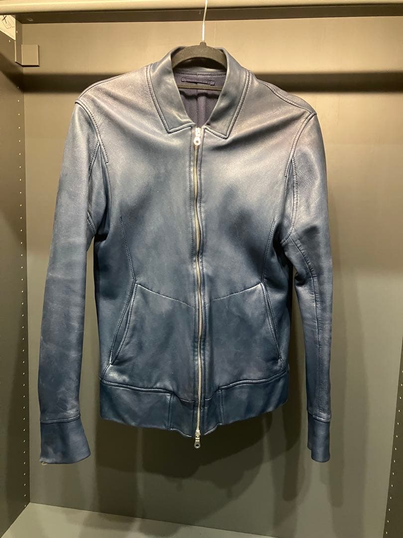 鳥*巣様 MIHARAYASUHIRO レザージャケット　ミハラヤスヒロ　サイズ