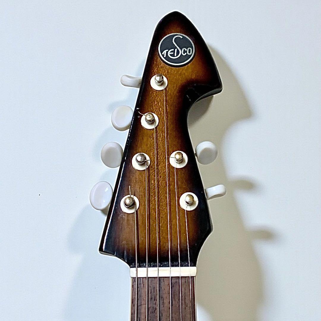 ケ*ー様 レア！箱付き！Teisco MJ-2L 60s国産ビザール フレット交