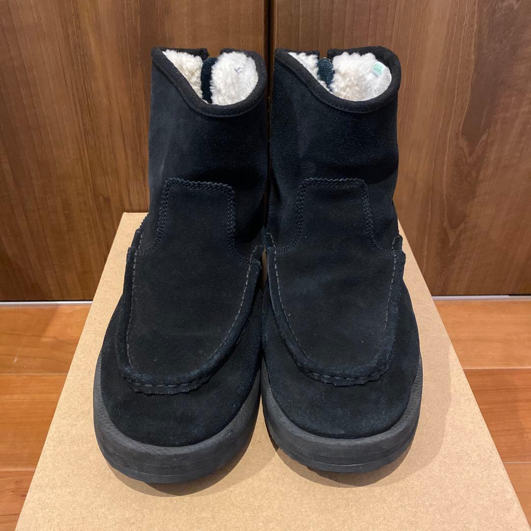 スイコック　ムートンブーツ　23cm ブラック 楽天市場】SUICOKE スイコック ミッド ムートンブーツ OG-080M-MID