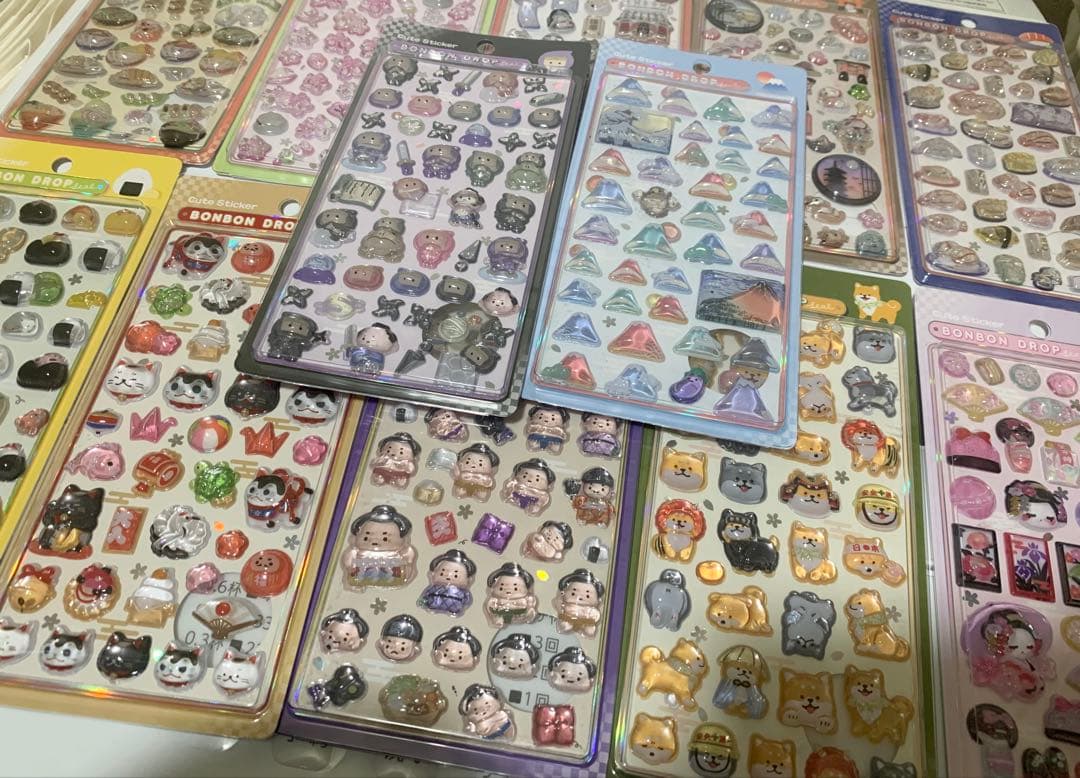 ボンボンドロップシール 和柄 12種コンプリートセット - メルカリ