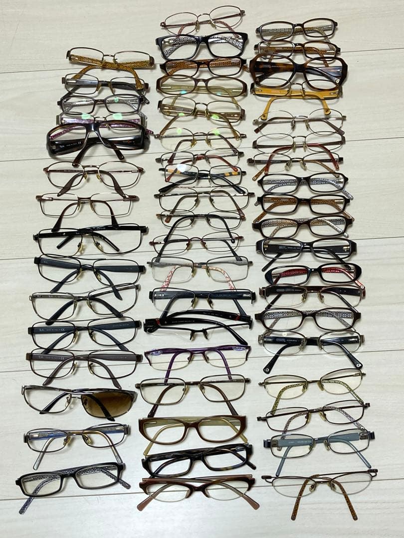 ブランド メガネ 眼鏡 サングラス まとめ 53本 ジャンク品あり