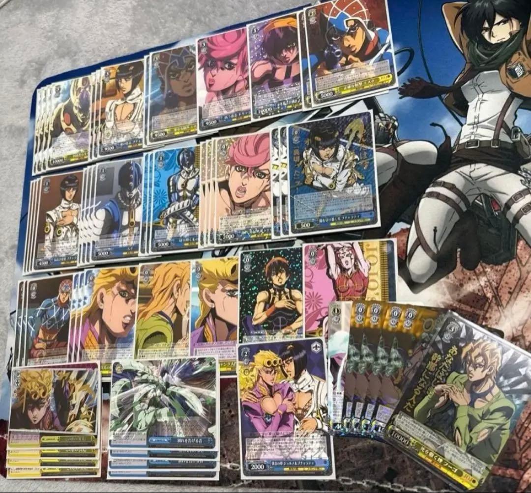 引退品】【大特価】ヴァイスシュヴァルツ ジョジョ 黄金の風 デッキ
