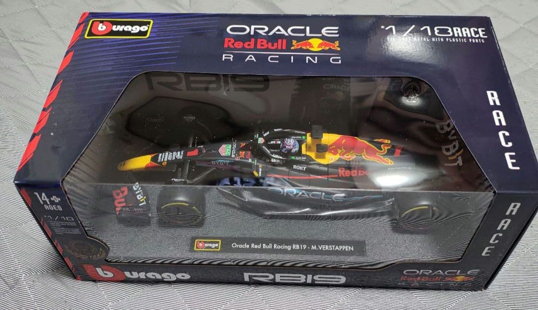 ブラーゴ F1 レッドブル RB19 1/18 フェルスタッペンモデル Bburago（ブラーゴ） Burago 1/18 RED BULL F1 RB19 #1 MIAMI GP 2023