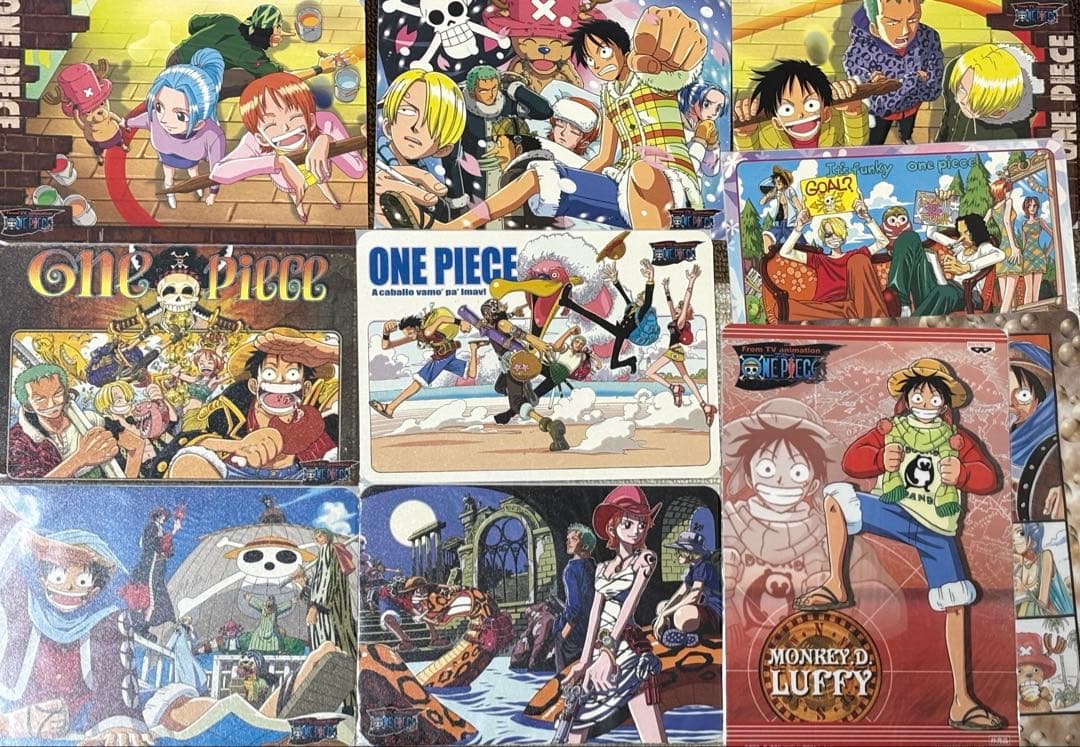 ワンピース パッドダス マウスパッド パート1 8種 おまけ付き - メルカリ