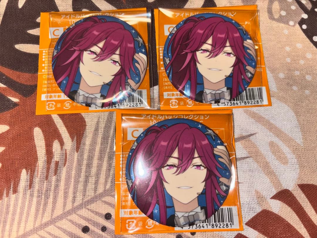 あんスタ MELLOW DEAR US 円果望見 スタライ 缶バッジ 3点セット