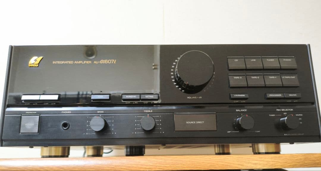 【美品】SANSUI AU-α607i 山水電気 プリメインアンプ SANSUI（サンスイ） 山水 サンスイ/プリメインアンプ/AU-α607