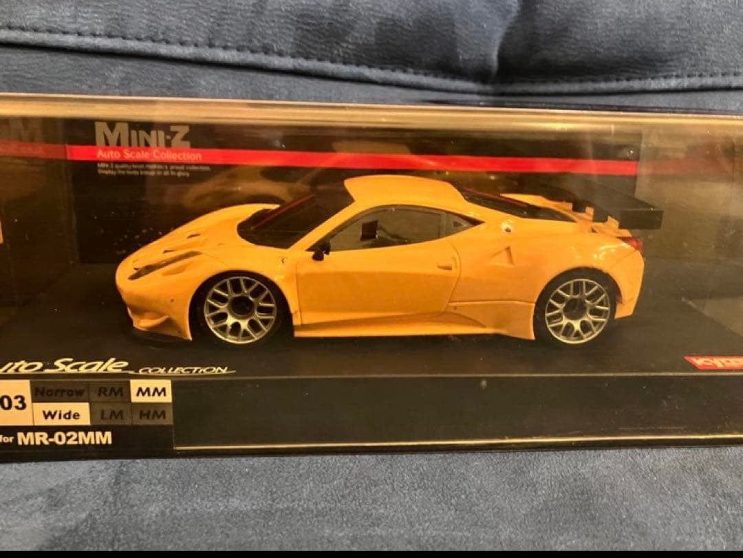 京商ミニッツ　オートスケール フェラーリ　458イタリア　GT2