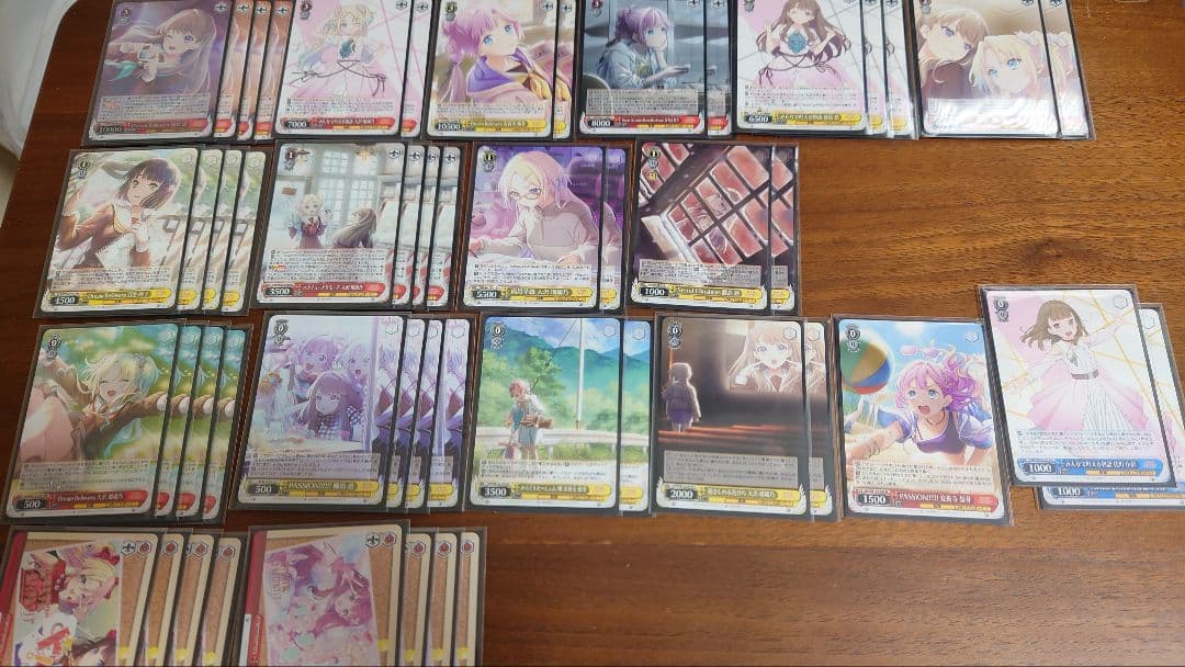 ヴァイスシュヴァルツ　蓮ノ空　8電源　デッキ