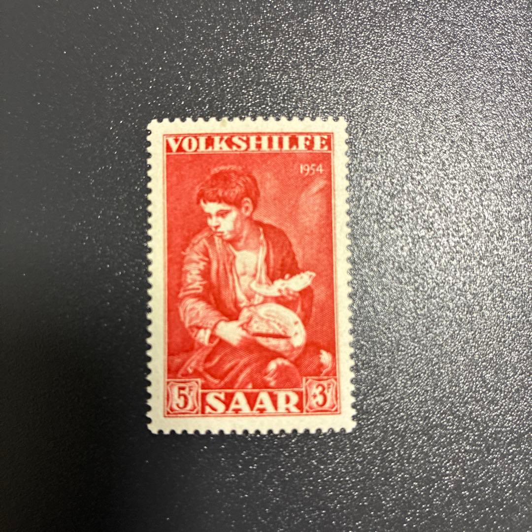 世界の絵画切手 ザール1954 慈善切手 未使用3種フルセット - メルカリ
