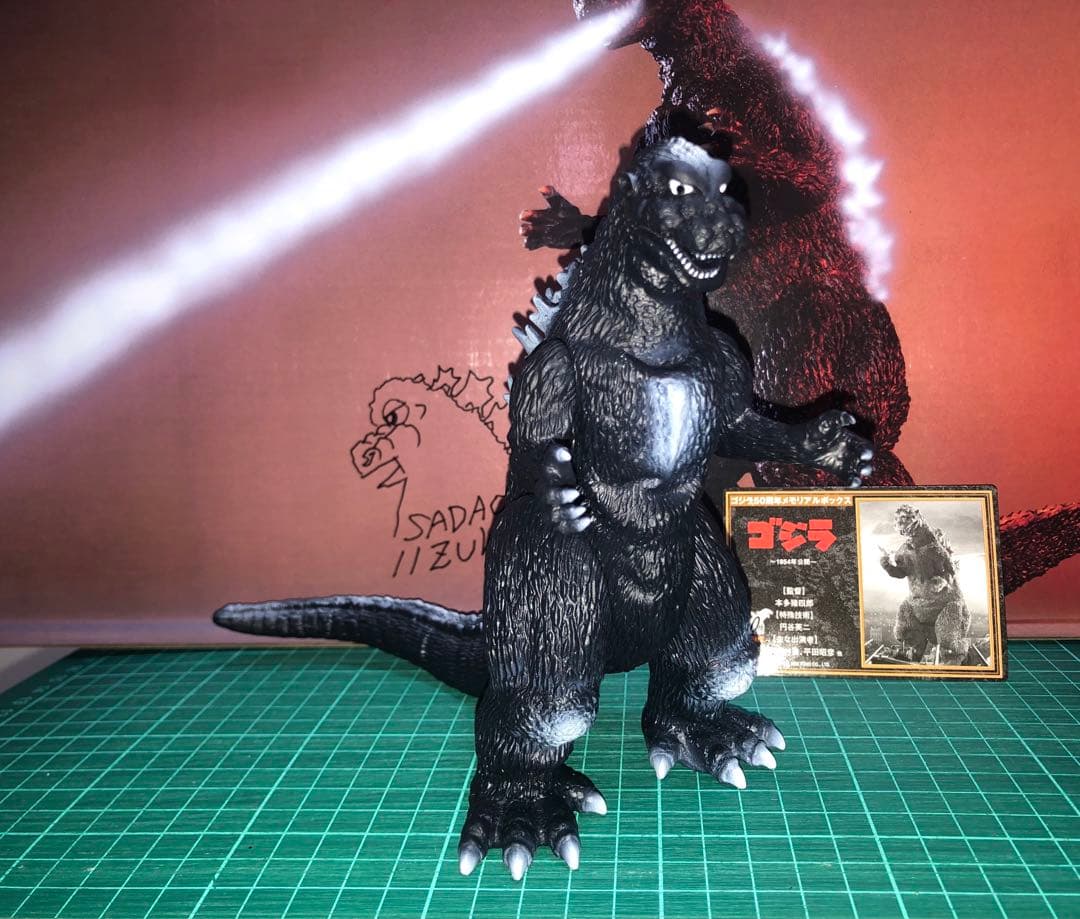 初代ゴジラタグ付き☆ゴジラ50周年メモリアルボックス版 怪獣番外地