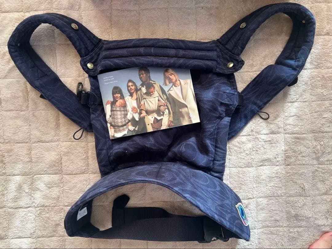 arti poppe] acomay様専用 ザイガイスト ネイビー 抱っこ紐 - メルカリ