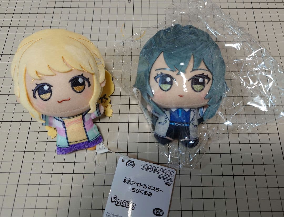 学園アイドルマスター 月村手毬 藤田ことね ちびぐるみ てまぬい 学
