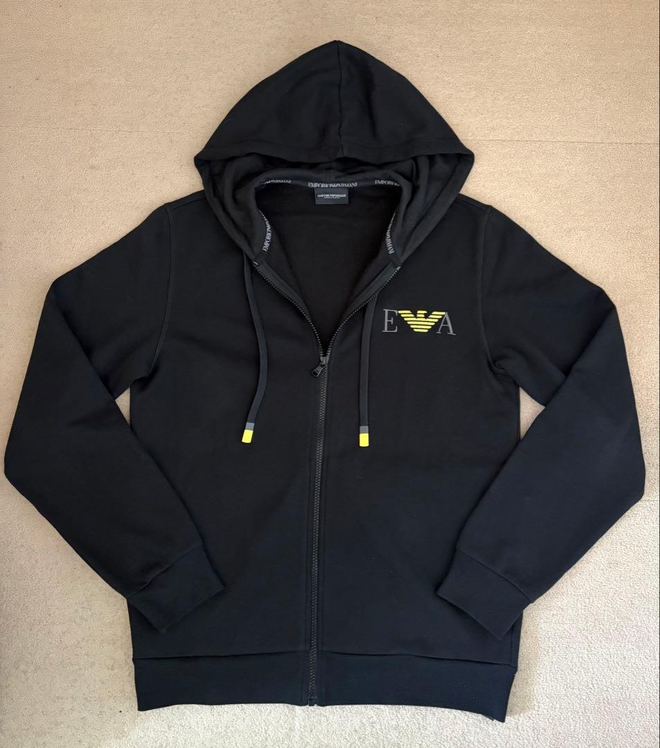 【超美品】EMPORIO ARMANI ジップジャケット パーカー M