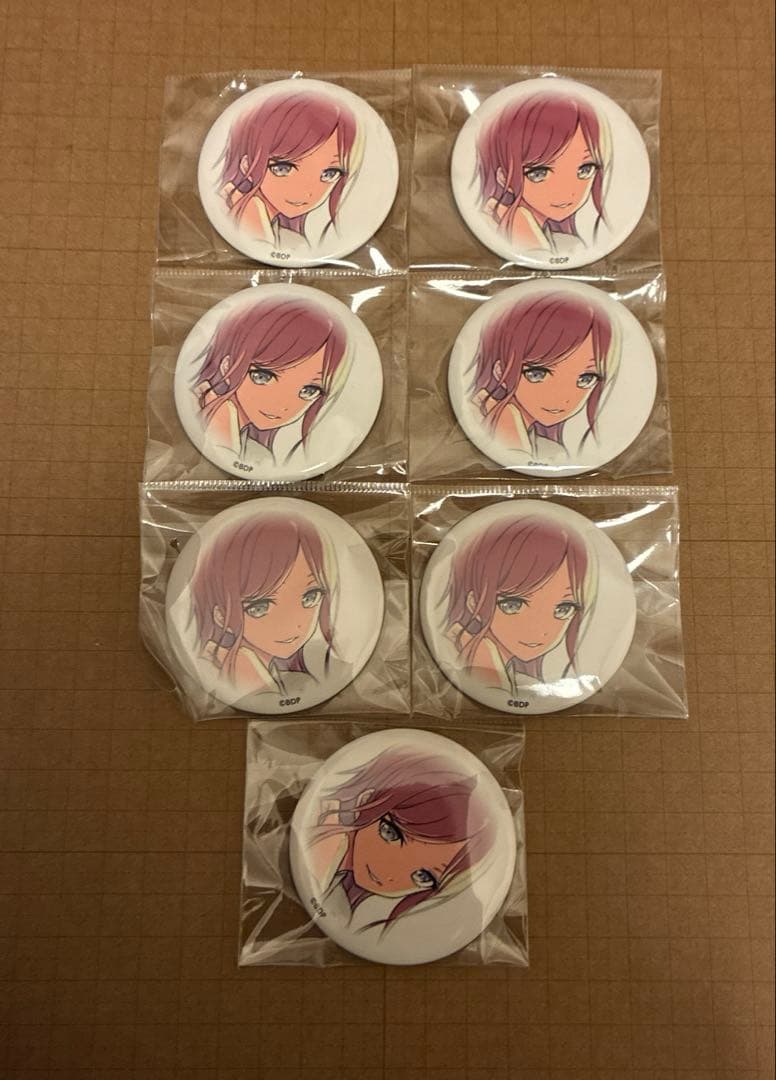 バンドリ 信澤収展 MyGO!!!!! 長崎そよ 缶バッジ - メルカリ