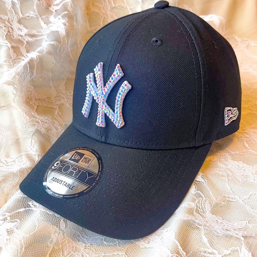 ニューエラ キャップ ラインストーン キラキラ9FORTY オーロラ