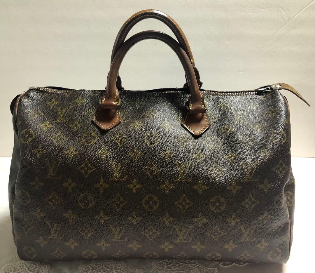 難有　Louis Vuitton モノグラム スピーディ　35　ボストンバッグ