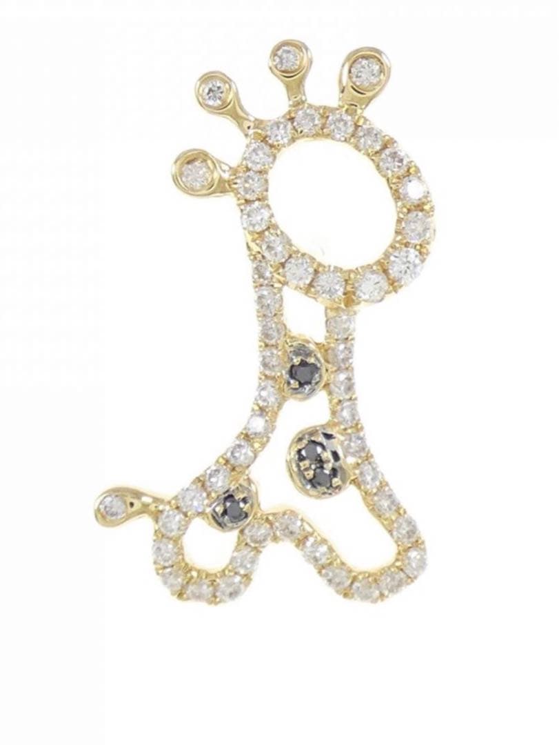 最終お値下げ‼️k18YGダイヤモンドブローチキリン 最終お値下げ‼️k18YGダイヤモンドブローチキリン - メルカリ